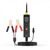Automotive Circuit Tester, Digital Electric Potential Tester, Multifunctional Electronic Diagnostic Tool for Car Repair with LCD Display, Overload Protection