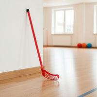 Lightweight Toy Hockey Stick Beginner Hockey Stick with Grid Blade One-Piece Sports Equipment Long-Lasting for Children, Toddlers, Backyard, School