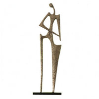 Abstract Human Sculpture Modern Standing Figure Ornament Collectible Human Figure Sculpture for Entryway
