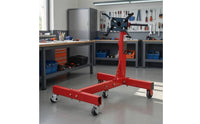 Rotating Engine Stand Stable Engine Stand with Wheels Rust Resistant for DIYers
