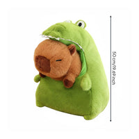 Creative Design Crocodile Capybara Stuffed Animal Birthday Gift Capybara Stuffed Animal Toy High Elasticity for Children, Bedroom