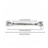 Closed Body Turnbuckle Stainless Steel Rigging Screw