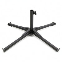 Folding Umbrella Stand Space-Saving Cross Umbrella Base Cross Brace Stand Kit Heavy Duty Weatherproof for Vendors, Garden, Beach