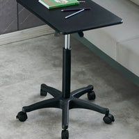 Mobile Overbed Table Multipurpose Height Adjustable Table Easy to Move