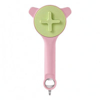 Screw-on Lid Opener Hanging Hole Handheld Bottle Cap Opener Metal Insert Jar Lid Wrench