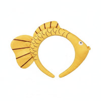 Lightweight Taiyaki Headband Soft Fish Headband Cartoon Fish Headpiece for Performances
