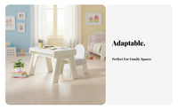 Building Block Play Desk Multi-Functional Design adaptable play area
