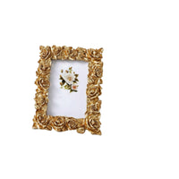 European Design Photo Holder Light Luxury Ornate Tabletop Photo Frame