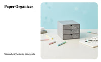 Space-Saving Singlecompartment document holder Minimalist Design Desktop Storage Easy to Assemble Document Holder Sturdy Construction for Students, educators, bookcase, Study Room, Classroom, Shelf