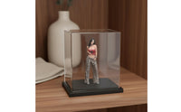 3D Printed 1/64 Female Figurine Compact Size Street People Model Resin Material
