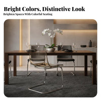 Clear Plastic Chair sturdy Transparent Accent Chair Water-Resistant for Kitchen