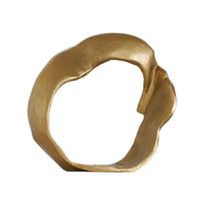 Abstract Sculpture Contemporary Circular Form Sculpture Moderna Non-Representative for Home Stylists, Shelf