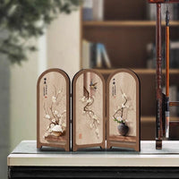 New Chinese Style Tabletop Screen Decoration for Living Room, TV Cabinet, Entryway, 2026 New Model, High-End