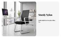 Support Ergonomic Rolling Chair Thick Padded Seat High-Back Rolling Chair Adjustable Height Office Furniture 360° Swivel for Students, Gamers, Conference Room, Bedroom