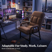 Adjustable Floor Lounger Fully Reclinable Gaming Chair Ergonomic Support