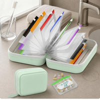 Silicone Storage Pouch Food-Grade Zippered Silicone Pouch Molded