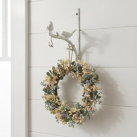 Bird Branch Wall Hook Light White Home Decoration Metal