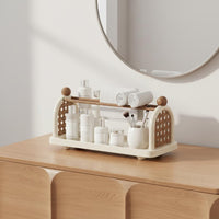 Desktop Storage Area Saving Tabletop Organizer Easy to Assemble
