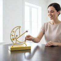 Perpetual Motion Machine Stress Relief Electromagnetic Swing Ornament for Office