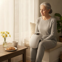 Knee Massager with Red Light Wraparound Knee Heating Brace Smart Temperature Control Electric for Seniors, Home Recovery