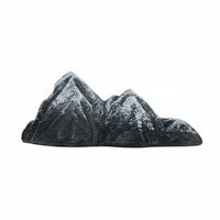 fishes Tank Rockery Creative Landscaping Mini Rockery Ornament Naturalistic Stone Texture Artificial Mountain Ornament for Bonsai, Terrarium, Desktop