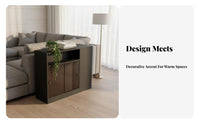 Multifunctional Multi-Compartment Organizer Modern Design 3-Sided Organizer Unit Space-Saving Room Divider Large Capacity for Apartment Dwellers, Homeowners, Office Workers, Entryway, Hallway, Bedroom