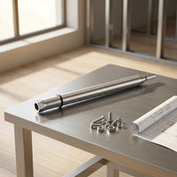 Ceiling Leveling Sleeve Silver-Finished Hexagonal Socket Sleeve Precision-Fit