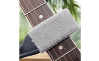 2-in-1 Design Guitar String Cleaner Brush Removes Dust and Double-Ended Fretboard Cleaner Cleans Hard-to-Reach Areas Fretboard Duster Soft Microfiber for Guitarists, Musicians, Bass Players