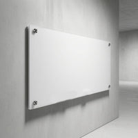 Attractive Glass Whiteboard Ultra-White Tempered Glass Whiteboard Office Display Rectangular Non-Porous for Home