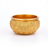 Wealth Bowl with Wealth Frog Decorative Treasure Basin Heavy for Home Decor