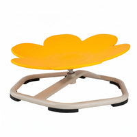 Flower Balance Chair Early Education Flower Shape Rotating Seat Coordination Training Children's Swivel Balance Stool for Kids, Sensory Space