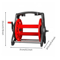 Hose Winding Rack Easy to Use Portable Hose Reel 2 in 1 Design for Car Wash