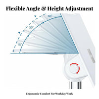 Sit-Stand Desk Converter Portable Laptop Table Multi-Functional for Study Room