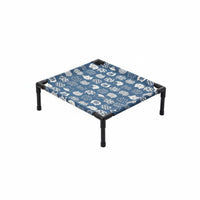 Raised Dog Cat Cot All-Season Elevated Pet Bed Easy to Clean for Cats