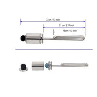 Tri-Clamp Corrugated Foldback Heating Heater Low Watt Density Tri-Clamp Corrugated Heating Heater Immersion Heater Stainless