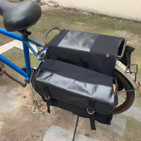 Structured Double Side Pannier Long-Lasting Double Pannier Bag Easy to Install Panniers Portable for Daily Commuting, Errands
