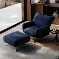 armchair with ottoman