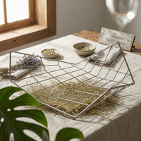 Triangular Hay Steel Rack Metal Hay Feeder Dampness Reducing Barn Equipment for Stable