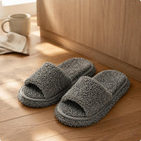 Towel Slippers Lightweight House Shoes Travel Friendly for Floor Cleaning