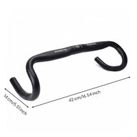Streamlined Drop Bar Ergonomic Aluminum Alloy Handlebar Easy Install