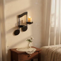 Musical Note Wall Sconce Romantic Ambiance Music Symbol Wall Art Nordic Style House Decoration for Music Lovers, Anniversary