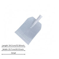Plastic Grain Translucent White Grain Solo-Handed for Household Use