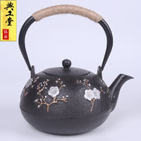 典工堂铁壶仿日本南部铸铁壶双铁喜上眉梢生铁壶 烧水壶 茶具茶壶