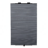 Pleated Window Blackout Shade Easy to Install Blackout Window Cover Temporary