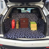 Waterproof Car Trunk Pet Mat for Dogs, SUV Universal, Breathable, Polyester