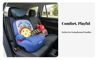 Portable High-Back Booster Foldable Design Child Car Seat Slim Profile