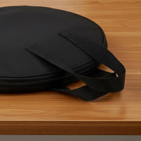 12 Inch Drum Pad Bag Waterproof Drum Pad Carrying Bag Drumstick Pocket Musical Instrument Accessory for Drummers, Students, Travel, Music Class