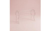 Space-Saving Acrylic Headband Rack Freestanding Hairband Display Rack Transparent Headband Holder Long-Lasting for Retail Storage, Dressing Table, Salon