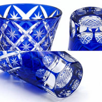 Kiriko-style Crystal Glass Shot Glass