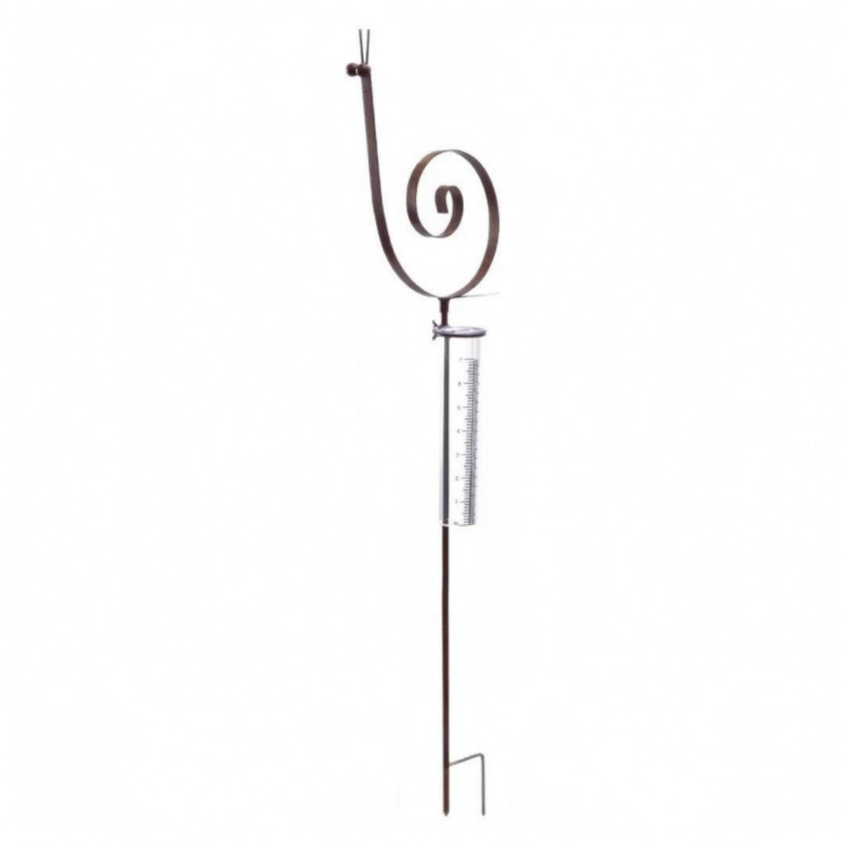 Rain Gauge Long-Lasting Metal Rain Gauge Sturdy for Garden